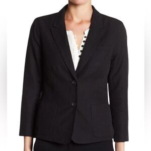 Lucky Brand blazer jacket black size 6